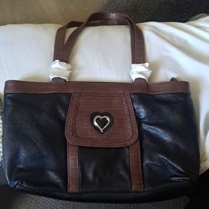 Medium sized over the shoulder purse
